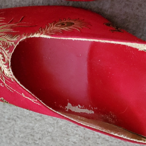 Junjiao vintage, satin Chinese heels size 35 - Picture 5 of 5